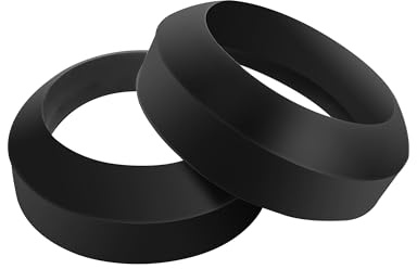 Zorqon Tank to Bowl Gasket Replaces for 9BU024E, Toilet Gasket Compatible with Toto Drake Toilet, Toilet Tank Gasket Fits Most 3 Two-Piece Toilets - 2pcs