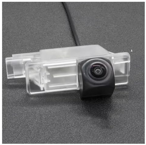Rückfahrkamera Auto Reverse Parkplatz Zubehör HD 1280 * 720 Fisheye Rückansicht Kamera Für Peugeot 208 2012 2013 2014 2015 2016 2017 2018(Camera With Wireless)
