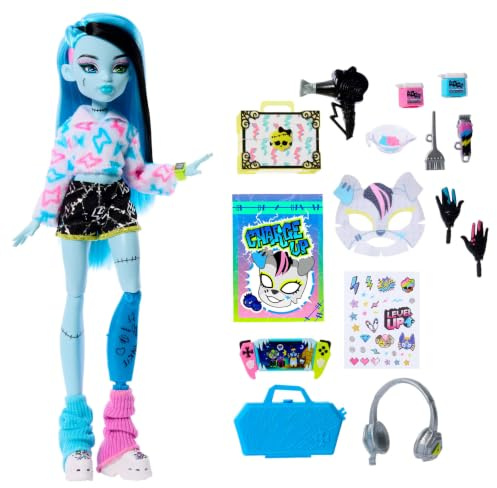 Monster High Self-Scare Secrets Frankie Stein-Puppe