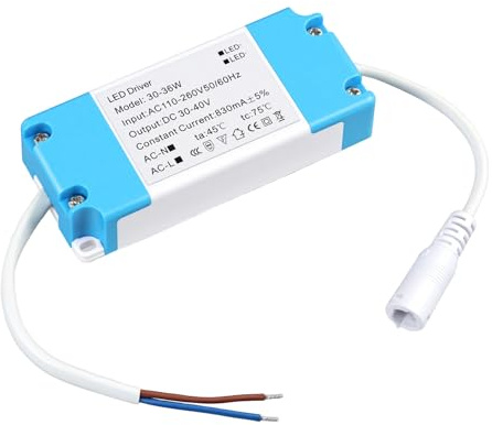 LED Trafo 12V 36W, LED Netzteil 30-40V Konstantstrom Driver, Ultra Dünn Treiber 230V auf 12V Transformator Niedervolttrafo Nur kompatibel mit LED-Streifen, deren Ausgangsspannung übereinstimmt.