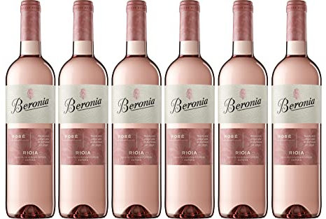 Beronia Rosado – Vino D.O.Ca. Rioja – 6 botellas de 750 ml – Total: 4500 ml