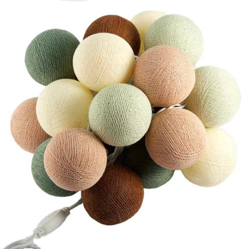 LED Lichterkette Feenlichter Bälle 50's Cars 20 Lichter