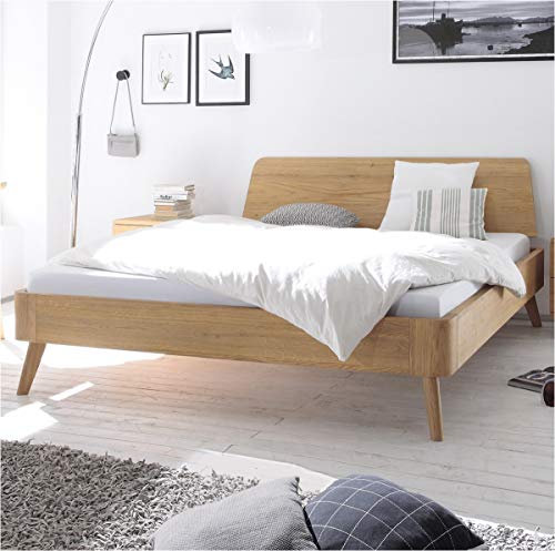 Hasena Oak Bianco Eiche Bett Masito 25 Kopfteil Edda 180x200