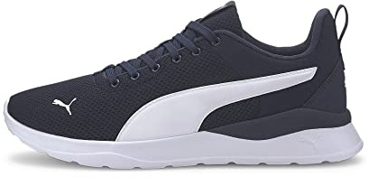 Puma Unisex Adults Anzarun Lite Sneakers, Peacoat-Puma White, 5.5 UK
