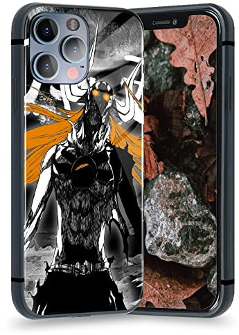 Ichigo Kurosaki Bleach Hollow Anime Phone Case Manga Shell Cover (Hartglas glänzend, für iPhone 11 Pro Max)