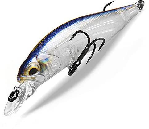 Wobbler BASS Slicker M63 SP in Color I 6,3 cm Köder fürs Angeln auf Barsch Zander Hecht & Co,flachlaufend