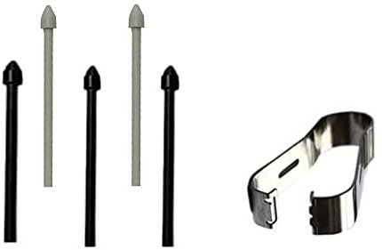 Conseils du Stylet š pour Samsung Galaxy Tab S6 5G 4G SM-T866N T860 T865 / S6 Lite P610 P615 Pointes de Stylet S pour écran Tactile avec Embouts d'outils 3 Black 2 Gray