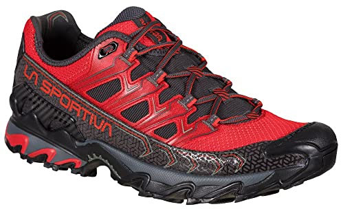 LA SPORTIVA Ultra Raptor II – Scarpa da Trail Running Uomo (Goji/Carbon, Numeric_46)