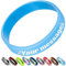 Aokizkdzsw Bracelets personnalisables, bracelets en silicone gravés personnalisés pour événements et fêtes, anniversaire cadeaux pour couples, hommes et femmes, bracelet enfant securite