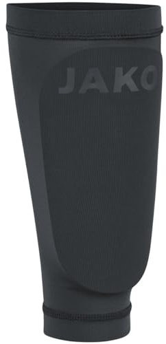 JAKO Unisex Ersatzstrumpf Schienbeinschoner, Anthrazit, XXS