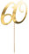 Kuchenstecker 60 Cake Topper 60. Geburtstag Made in EU Kuchenaufsatz Zahl 60 Geburtstag Tortenstecker 60 Kuchendeko Geburtstagstorte