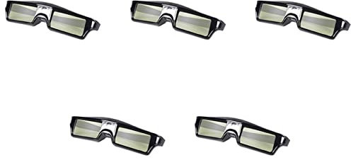 Speesy 5 gafas 3D obturador activas recargables para proyector