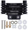 Radiatore Olio Moto, Accessorio Radiatore di Raffreddamento Radiatore Olio Motore Universale Per Moto 125-250CC ATV Dirt Bike