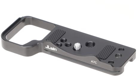 FOTGA Camera Base Plate Quick Release Plate for Sony Alpha A7C ILCE-7C Mirrorless Camera, Under Quick Release Plate with 1/4 Inch Screw Compatible with Arca-Swiss Standard Tripod Head