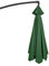 6/8 Costillas - Toldo De Repuesto Para Sombrilla De 200cm 270cm 300cm Cubierta De Tela Para Parasol En Voladizo Para Sombrilla De Jardín, Patio, Playa, Piscina, Mesa De Mercado(Color:Green,Size:6 ribs