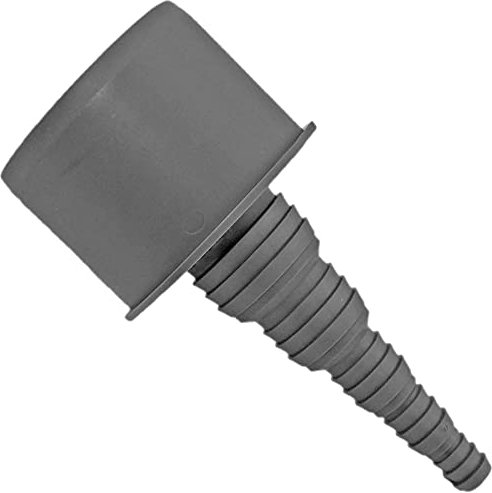 HT Anschluss Schlauch Nippel DN50 Außendurchmesser Spitzende 50mm 5cm für Muffe Übergang auf 5-fach Tülle ca. 10 +12 + 15 + 20 + 26 mm für Wasser Schlauch mit Innendurchmesser 10-26 mm