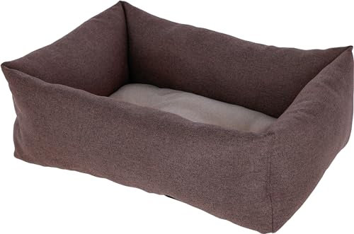 Kerbl Pet Kuschelbett Ely, braun/beige, 60x70 cm