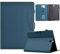 XFDSFDL® Protective Cover for Samsung Galaxy Tab A SM-T550/T555 (9.7 Inch) PU Leather Flip Case Fibres Texture with Auto Wake/Sleep Built Stand Holster Wallet Shell Deep Blue