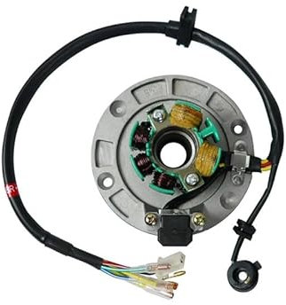 Bobina estator Kit De Estator Bobina Magneto Z155 Motos Pit Dirt para Monkey para Zongshen De 150 CC, 155 CC Y 160 CC, Motor De 4 Tiempos Refrigerado para Aceite 1P60YMJ Estator Moto