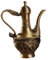 Sharplace Turkish Coffee Pot Tea Kettle Drinkware Home Decor Copper Serving Turkish Flagon Brass Teapot for Living Room Wedding Bedroom