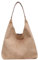 Valleycomfy Damen Wildleder Shopper Damen Groß Shopper Tasche – XXL Umhängetasche mit verstellbarem Riemen (Beige)