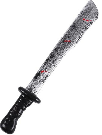 Alasum Cuchillo De Plastico Halloween Sangriento Decoración Disfraz Carnicero