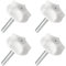 BODYA 4Pcs Headboard Bolts Screws M8 Fixings Strong Hold Bolts Fittings for Divan Bed