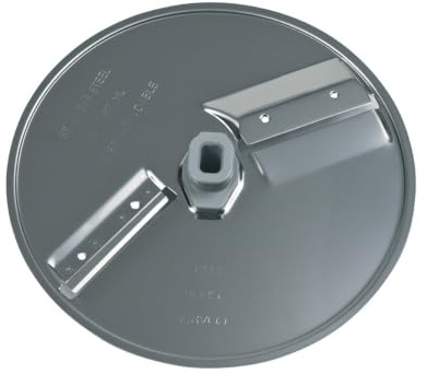 easyPART passend für BOSCH 12007725 Schneidscheibe Wendescheibe dick/dünn | Durchlaufschnitzler, Küchenmaschine, mit Kupplung, Schneidet Gemüse, Obst, Gleichmäßig, Kompatibel mit Siemens, Balay