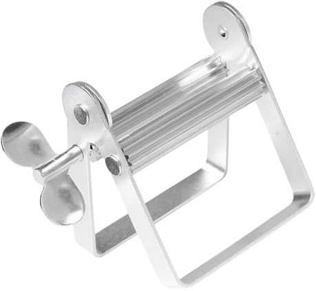 Tubenquetscher aus Aluminiumlegierung, ergonomischer, Zahnpasta Extraktor für dicke Creme Haarfarbe in Salons oder zu Hause, professionelle Farbpresse