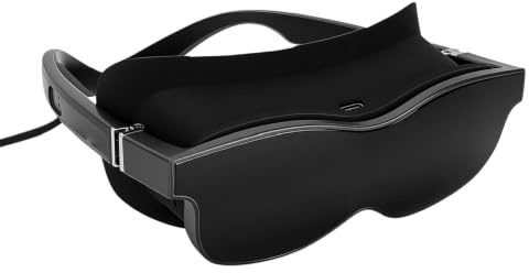 MENDUNER VR Brille, 3D Virtual Reality Headset, 70 Grad Sichtfeld mit Kopfhörern for Filme Ansehen und Gaming