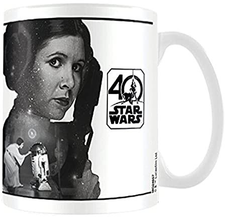 Star Wars 40th - Mug Princess Leia, 320 ML