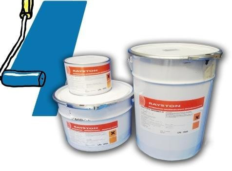 AquaForte Impermax flüssige Teichfolie Blau (Ral5015) 2,5kg -25 kg, Inhalt:10 kg