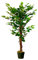 Kunstpflanze Benjamini schmal im Blumentopf - 115 cm - Deko Pflanze Zimmerpflanze künstlich Kunstbaum Birkenfeige