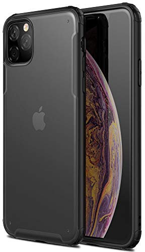 TECHGEAR iPhone 11 Pro Tough Case [Fusion FX Case] Slim & Light, Tough, Shockproof, Protective, Fused Gel Bumper & Hard Back Smooth Case Cover Designed For iPhone 11 Pro 5.8 (Black)