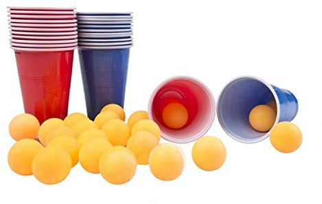 Guizmax - Set di 24 bicchieri da birra Pong