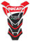 Paraserbatoio Tank Pad Adesivo Resinato 3D Protezione Serbatoio compatibile con moto DUCATI CORSE - PD007