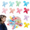JINSION 50Pc Barettes Cheveux Fille, Barettes Cheveux Fille Bebe en Métal Accessoires, Barette Pince Cheveux Enfant, Colorées Barettes Cheveux Femme en Couleur Snap Barettes BB Mini Épingles à Cheveux