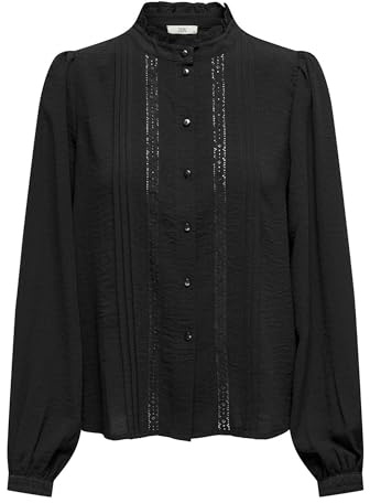 JDY Damen Jdyellis L/S Lace Shirt WVN Noos Langarmbluse (1er Pack) | Shirt