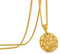 Speroto kette herren, halskette kette, sternzeichen kette, sternzeichen anhänger, edelstahl kette, geschenk herren(Fische,gold)