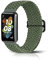 Niboow Tressée Bracelet Compatible avec Huawei Band 7, Hommes Femmes Sport Nylon Boucle Réglable Bracelet Compatible avec Huawei Band 7 - Vert