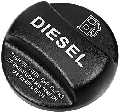 X AUTOHAUX Diesel Gas Tankdeckel Abdeckung Kappe für BMW Schwarz