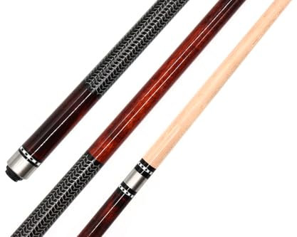 BILMAG Pool Billard Billardqueue Queue Cue Kö Spear JDH 2-TLG 21-22 oz 148 Radial Joint - Verschiedene Farbvarianten (Braun)