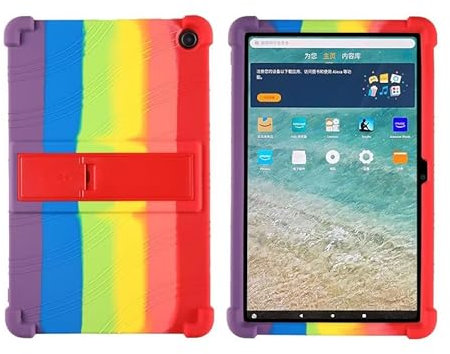 MOOPW Custodie per Amazon Fire max 11- Morbido Silicone Antiurto Supporti Guscio di gomma Protettivo Custodie per Amazon Fire max 11 Pollice Tablet 2023