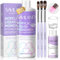 SAVILAND Acryl Liquid für Nägel: 8,16 fl.oz EMA Monomer Acrylic Liquid für Acrylpulver Nagelverlängerung,3 Stück Acryl Nagel Pinsel Vielseitiger Pinselreiniger Dappen Schale für den Heimnagelsalon