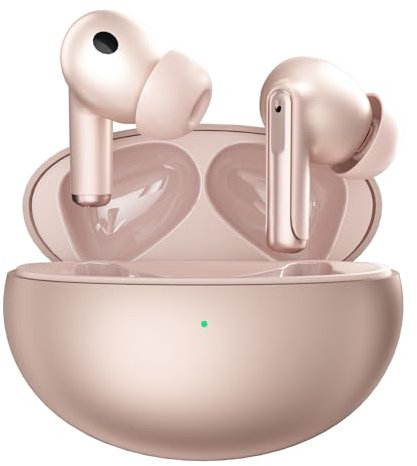 AsiceSound Cuffie Bluetooth, Auricolari Bluetooth 5.3 Wireless, 72 Ore Cuffiette Hi-Fi Senza Fili, Cuffiette IPX8 Impermeabili, Cuffie Wireless con Ricarica Rapida USB-C