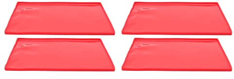 Molde para Hornear Flexible de Silicona, Estera Deshidratadora con Borde Elevado para Galletas
