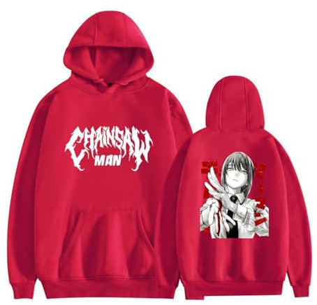 Chainsaw Man Hoodie Men Women Loose Hoodie Comfort and Warmth Unisex Hoodie Classic Pullover Kangaroo Pocket Hoodie