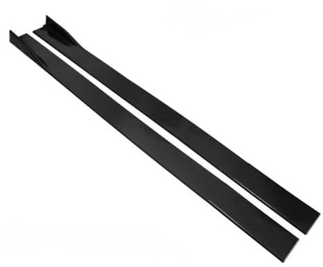 Seitenschweller Für VW Für Golf 7 7,5 Für MK7/7,5 Für R Für GTI Für R-Linie 2013-2019 Auto Untere Seite Splitter Diffusor Winglet Seite Flügel Auto Seitenschweller(Gloss Black 1.9M)