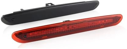 Generisch Rücklichtbaugruppen Rote Linse 3. Dritte Bremsleuchte hinten hochmontierte Bremsleuchte für Fiat für Abarth für Punto für Evo für Grande für Punto 2008~2012 Lampe(1PC Red Shell)