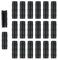 Lot de 20 colliers de serrage robustes pour tube de cadre de serre à différentes températures (32 mm)